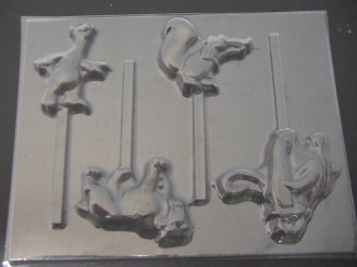 517sp Cold Age Chocolate or Hard Candy Lollipop Mold